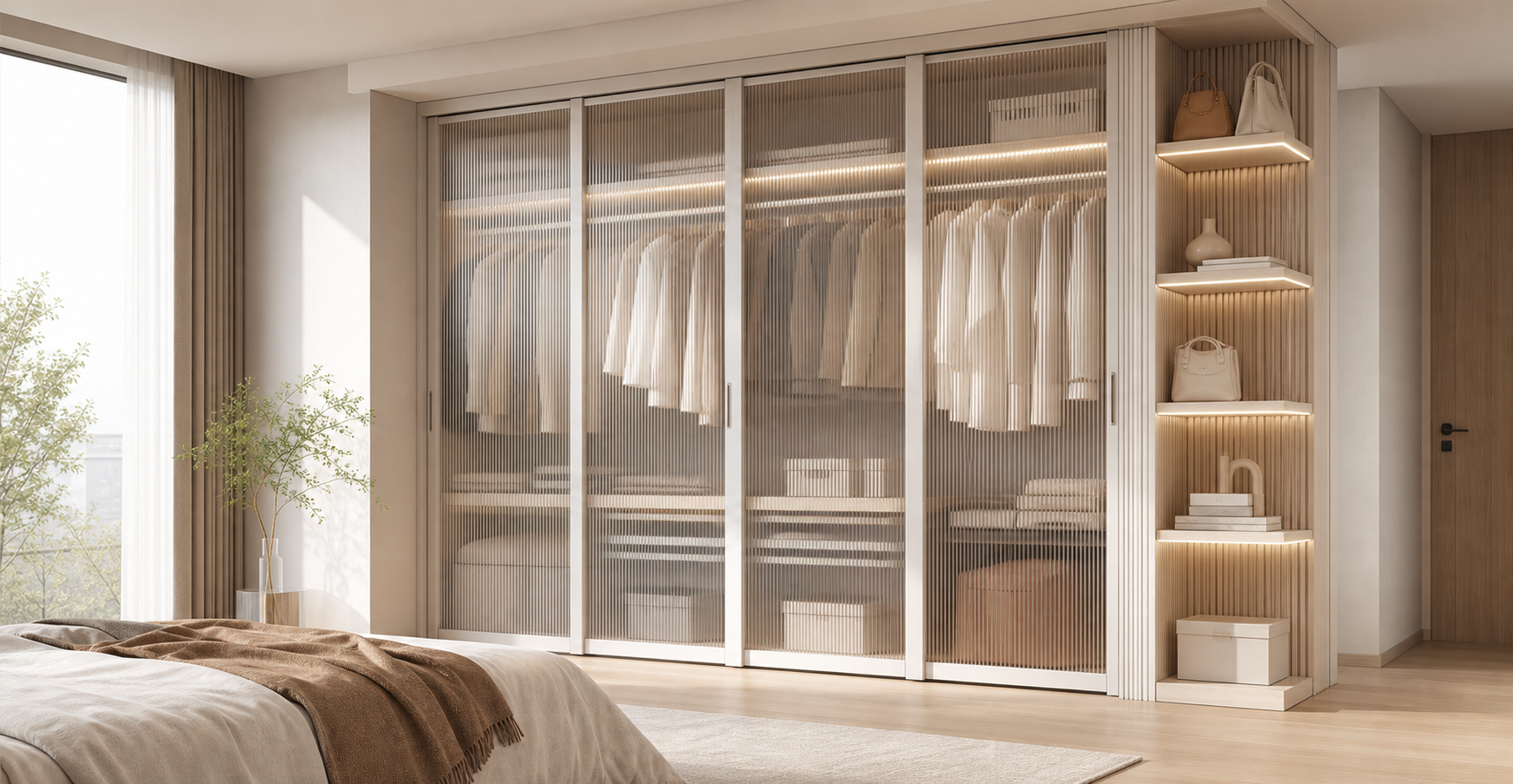 3ROOMS 模块化衣帽间 AI 效果图